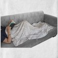 thumbnail image 5 of Hearts Soft Flannel Fleece Blanket, Repetitive Cutsy Love Romance Valentines Design in Circles on Muted Tone Background, Cozy Plush for Indoor and Outdoor Use, 50" x 70", Multicolor, by Ambesonne, 5 of 5