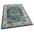 thumbnail image 5 of Well Woven TU-94-4 Tulsa Jackie Blue Traditional Medallion Area Rug - 3 ft. 11 in. x 5 ft. 3 in., 5 of 5