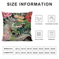 thumbnail image 6 of COMIO Chinoiserie Animal Dragon Pillow Covers,Chinoiserie Pillow Covers Outdoor Decorative Pillow Covers for Couch Bed Sofa Cushion Farmhouse Pillowcases,2 pcs White, 6 of 6
