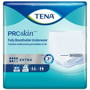 TENA Extra Heavy Absorbency Adult Stretch Underwear, Large, 16 Ct