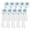 White, variant on 10PCS Toothbrush Replacement Heads Compatible with Oral B iO 2/3/4/5/6/7/8/9/10, Medium Bristles for Gentle Gum Care, Round Toothbrush Head, 360°Deep Cleaning Rotating Powerhead, White+Black