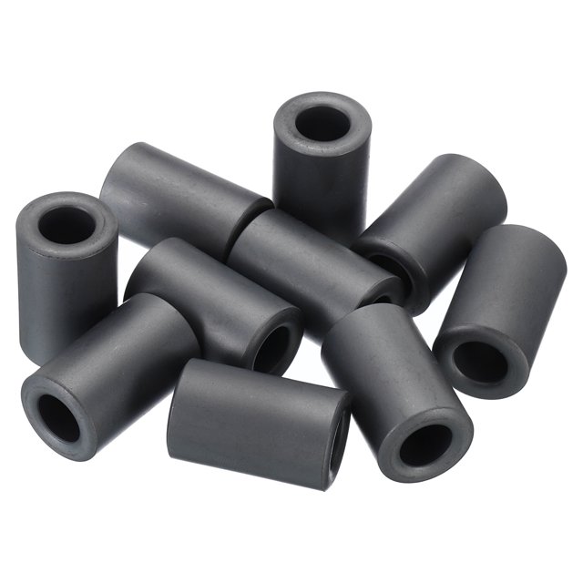 Unique Bargains Ferrite Toroid Core, Toroid Core 0.7' ODx0.4' IDx1.1' H, Black 10 Pack