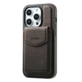 thumbnail image 5 of for iPhone 15 Pro Max Wallet Card Phone Case PU Leather, 2 in 1 Detachable,Compatible with MagSafe,with Card Holder, PU Leather Kickstand Card Slots Shockproof Rugged Phone Case,Brown, 5 of 8
