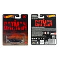 thumbnail image 4 of Batmobile Matt Black "The Batman" (2022) Movie "DC Comics" Diecast Model Car by Hot Wheels, 4 of 4