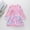 Pink, variant on Toddler Swimsuit Girl Kids Sun Protective Mermaid Print Long Sleeve Dress Style One Piece Swimsuit Toddler Bathing Suit Girl Size 4-5Y