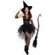 thumbnail image 1 of Disfraz de bruja malvada para mujer, Catsuit de látex ajustado, aspecto húmedo, hechicera, juego de rol, Cosplay, vestido de fiesta elegante, Carnaval, Halloween, 1 of 4