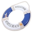 thumbnail image 1 of LOLIPPYY Hanging Craft Pendant Home Decor Mediterranean Style Lifebuoy Multi 1 Piece, 1 of 6