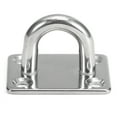 thumbnail image 4 of Labymos 4pcs Pad Eye Plates Marine Hardware Multifunctional Wall Mount Hook Loops, 4 of 7