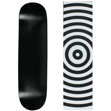 Skateboard Deck Blank Dipped Black 8.25  Target Grip price history on PriceWatchPro