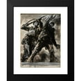 thumbnail image 2 of Rowland Hilder 14x18 Black Modern Framed Museum Art Print Titled - A British Soldier and a Russian Soldier with Rifles Raised (Between 1939 and 1946), 2 of 5