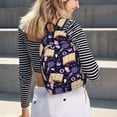 thumbnail image 5 of Fotbe Lavender Flowers Mochila de Lona con Estampado, Mochila Duradera, Mochila Versátil de Alta Calidad, Mochila Compacta Vintage-Medium, 5 of 5