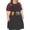 Black Check, variant on Fiykzur FK Extra Large Canvas Cotton Apron, Extra Large Size Apron, Long Shoulder Straps, Adjustable Neck Circumference, Tear-Resistant Plus Size Apron