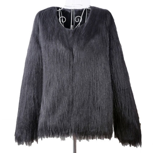 faux fur jacket plus size uk