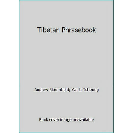 Tibetan Phrasebook, Used [Paperback]