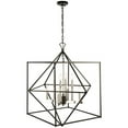 thumbnail image 6 of AC11208-Artcraft Lighting-Roxton - 8 Light Chandelier-Matte Black/Harvest Brass Finish, 6 of 7
