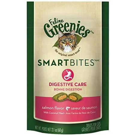 Greenies Smartbites Digestive Care, Salmon, 2.1 oz