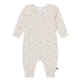 thumbnail image 2 of Modern Moments by Gerber Baby Neutral Super Soft Viscose Coveralls, 2-Pack, Sizes Newborn - 24 Months, 2 of 13