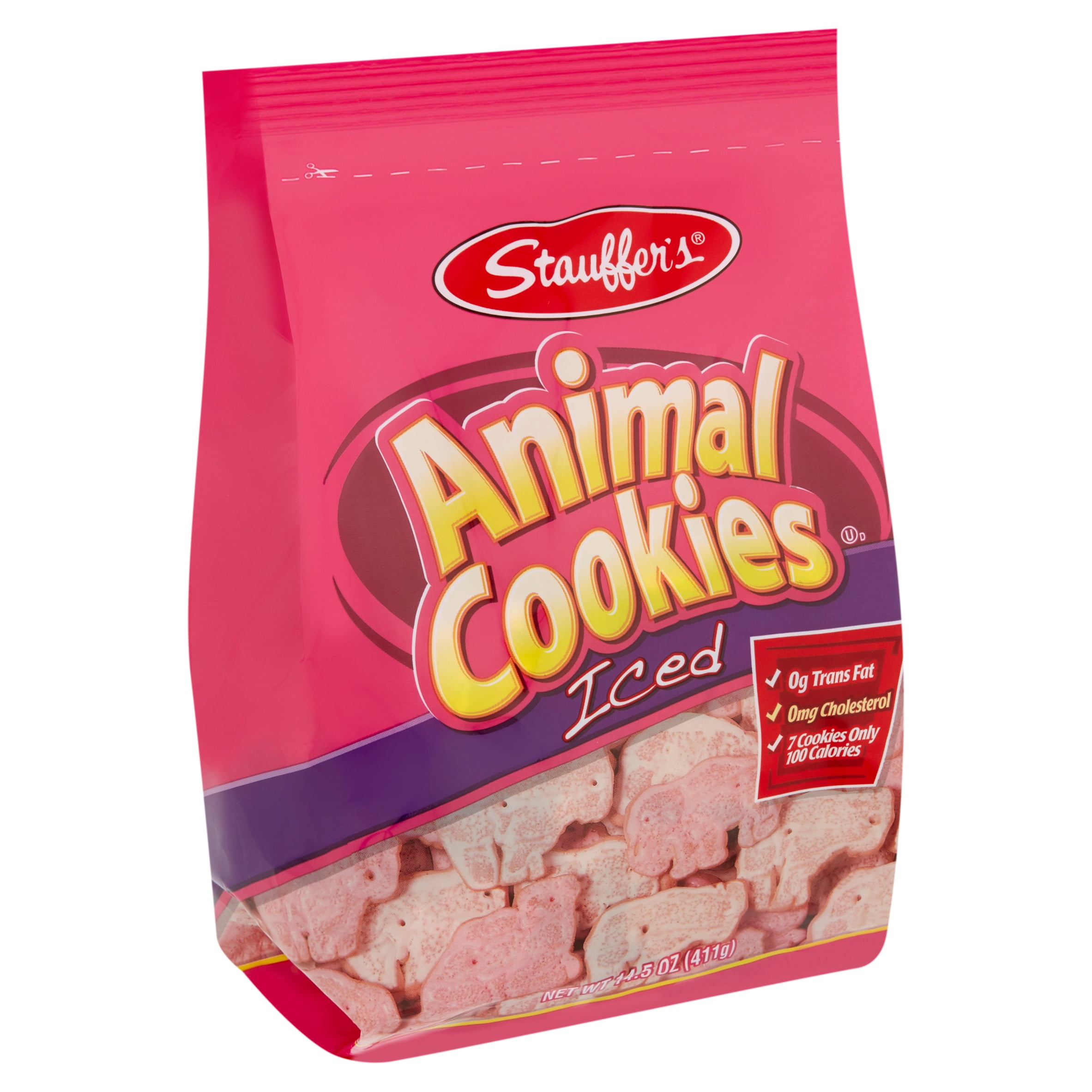 Stauffer's Iced Animal Cookies, 14.5 oz - Walmart.com