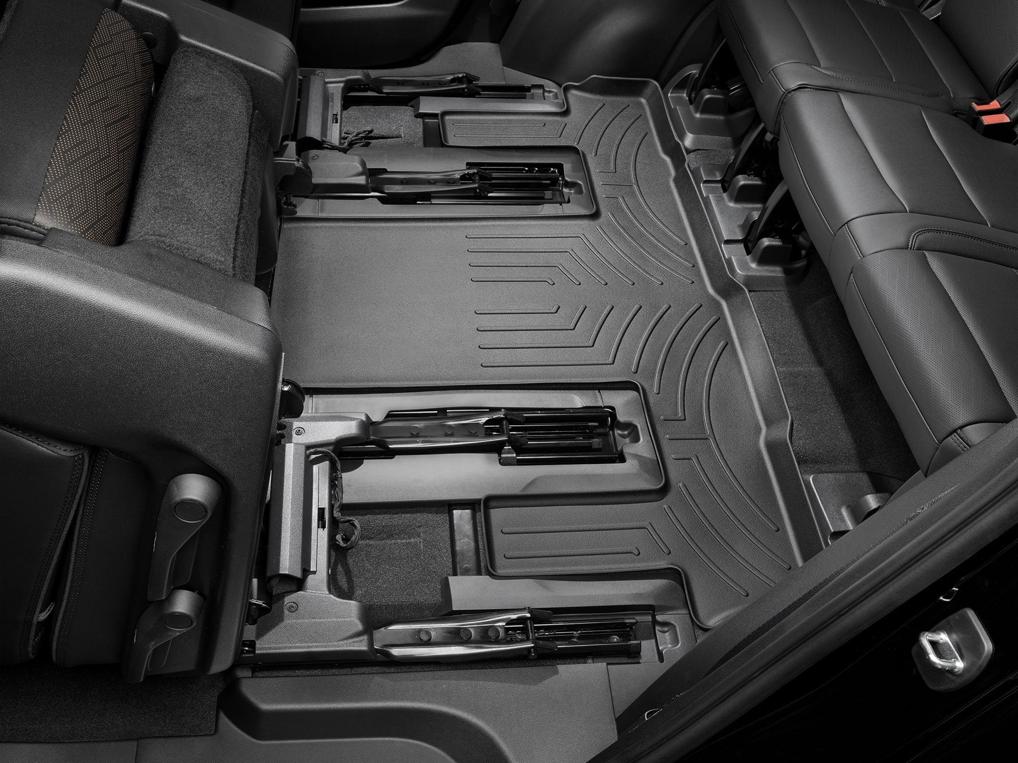 WetherTechCtomFitFloorLinercomptiblewithEclde,Thoe,Eclde-V,Ykon-3rdRow,Blck