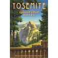 thumbnail image 2 of Art.com Yosemite, Glacier Point Hotel Stretched Canvas Print Wall Art by Kerne Erickson, 24" x 36", 2 of 4