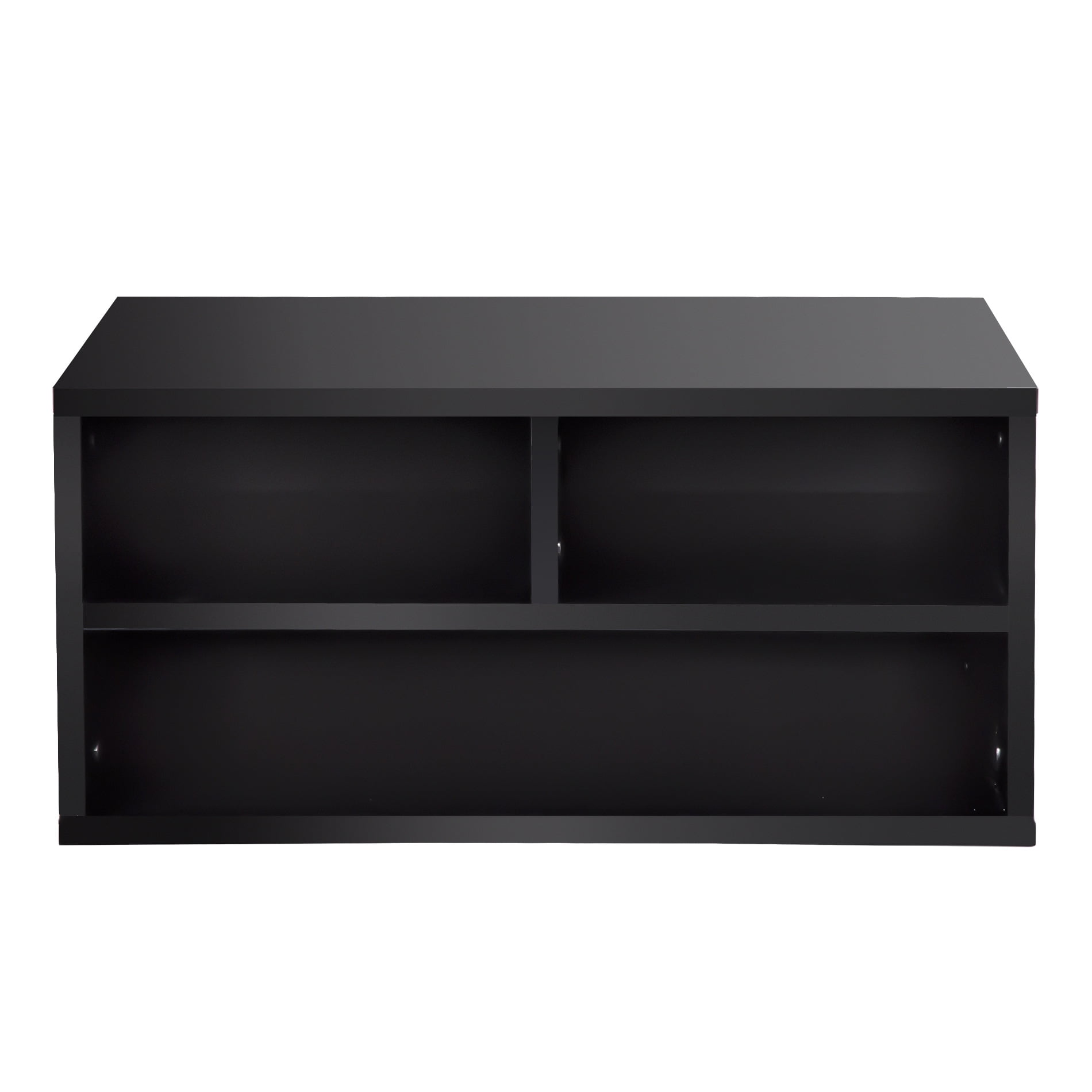 FITUEYES Printer Stands， Large Desktop Paper Organizer, Black