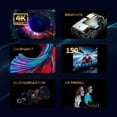 thumbnail image 4 of Proyector Láser WEMAX Nova UHD 4K Ultracorto Android TV WiFi Bluetooth HDR10 Dolby Audio para Videoj, 4 of 8
