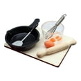 thumbnail image 1 of MERIGLARE 7Pcs 1/12 Dollhouse Mini Cooking Playset Kitchen Dinner Toys DIY Scene Decor, 1 of 9
