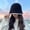 E-409CH Black Lamb Plush Bucket Hat, variant on SikaFu Fisherman's Hat Women's New Autumn/Winter Lamb Plush Colored Bucket Hat Japanese Versatile Warm Sunshade Knitted Bowl Hat