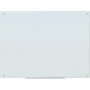 U Brands 36 x 48 in. Glass Dry Erase Board, Whiteboard, Frosted White Surface