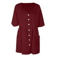 thumbnail image 3 of USSUMA Floral Dress For Women, Long-Sleeves Womens Autumn Mini Tank Sun Dress Ruffle Aline Dress Gradient Striped Design Sexy Ethnic V Neck Cocktail Homecoming Dresses, 3 of 6