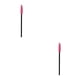 thumbnail image 4 of Seitruly 50 Uds aplicador de máscara desechable mano de obra herramientas de belleza suministros para el cuidado de los ojos para Cepillo rosa varilla negra 2piezas, 4 of 6