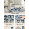 thumbnail image 5 of Blue Floral Area Rug for Bedroom 5x7 Ft Vintage Daisy in Vase Farmhouse Flower Summer Super Soft fuzzy Throw Rug Non-Slip Fluffy Plush Indoor Floor Carpet for Living Room Nursery Home Decor, 5 of 8