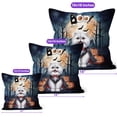 thumbnail image 4 of Happy Halloween Vampire Persian BOO with Pumpkins Fun and Spooky Pillow Cushion Double Sided Cat Lover Kitten Owner Gifts Throw Pillow - 00018, 4 of 4