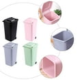 thumbnail image 5 of CIMAXIC 4Pcs Desktop Garbage Barrels Creative Trash Cans Rubbish Bins (Random Color),5.71"X3.54"X3.07", 5 of 5