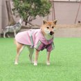 thumbnail image 3 of Dog Raincoat Windproof Hooded Poncho With Reflective Strips For Medium Large Breed, 3 of 5