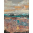 thumbnail image 3 of Goldberger, Jennifer 15x18 Black Modern Framed Museum Art Print Titled - Teal Sunset II, 3 of 5