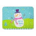 thumbnail image 1 of Carolines Treasures VHA3017RUG Tapis en Mousse à Mémoire de Forme Lavable en Machine Snowman Let it Snow de Noël, 1 of 1