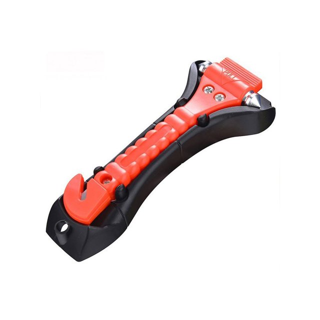 Herramienta de escape de emergencia Auto Car Window Glass Hammer Breaker y Seat Belt Cutter Escape 2-in-1 para Family Rescue & Auto Emergency Escape Tools