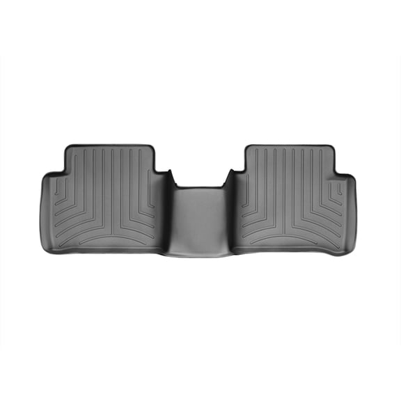 WeatherTech Custom Fit FloorLiners compatible with 2007-2012 Nissan Altima - 2nd Row, Black