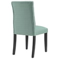 thumbnail image 5 of Hawthorne Collections 21.5" Fabric Tufted Dining Side Chair in Green (Set of 2), 5 of 5