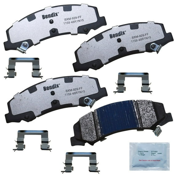 Bendix Brakes Disc Brake Pad Set Fits select: 2006-2007,2010-2013 CHEVROLET IMPALA