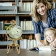 thumbnail image 6 of Gymax 5'' Geographic Rotating World Globe w/ Triangle Metal Stand Meridian Educational, 6 of 9