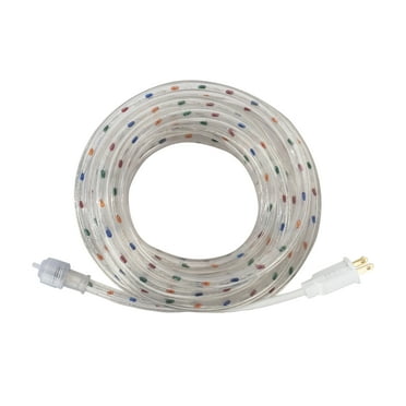 Mainstays 216-Light 18-Feet Plug-in Multicolor Outdoor Rope Lights