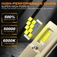 thumbnail image 3 of Compatible with KIA RONDO 2007-2012 4X H1+H11B Combo LED Headlight Kit Bulbs High Low, 3 of 21