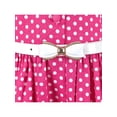thumbnail image 6 of Girls Dress Red Polka Dot Swing Retro Vintage 50s Belt Casual Party 10 Years, 6 of 7