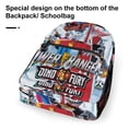 thumbnail image 4 of Power Rangers Backpacks Bookbag Casual Daypack for Travel Camping Hiking, 4 of 7