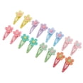 thumbnail image 2 of Pinzas para el pelo con motivos florales para perros: artículos de cuidado esenciales de moda para el estilo diario, bodas y aventuras, juego de 32 piezas, 2 of 8