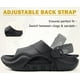 thumbnail image 5 of Sandalias COFACE con soporte ortopédico para arco para hombre, color negro, talla 40, 5 of 9