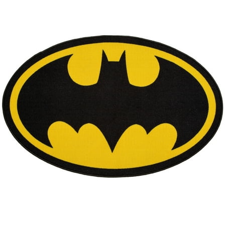 DC Comics Batman Soft Area Rug with Non-Slip Backing by Delta