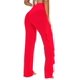 thumbnail image 3 of Traje de baño para cubrir pantalones Jumppmile, malla transparente, con volantes, rojo, 3 of 6